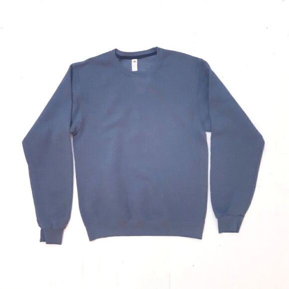 Fruit of the Loom Sofspun Gray Sweatshirt - Picture 2 of 8